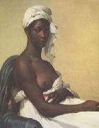 Marie-Guillemine Benoist Portrait of a Negress (mk05) oil on canvas